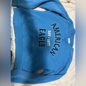 American Eagle Outfitters Sky Blue Crewneck